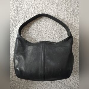 Coach Ergo Black HoboClassic Black Leather Shoulder Bag 9219